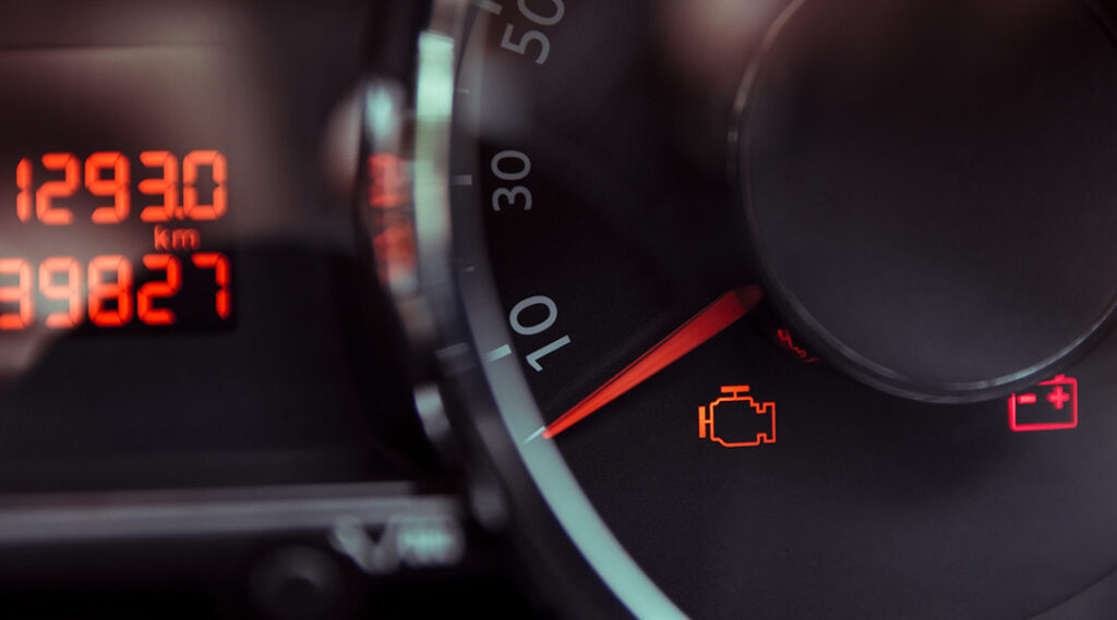 What does a check engine light mean?